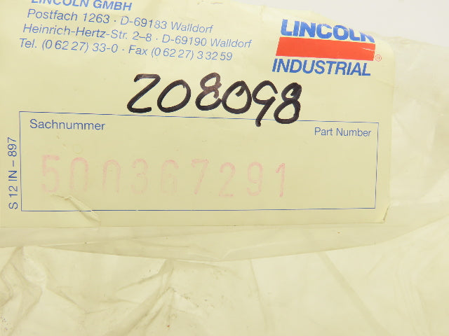 Lincoln Industrial 500-36729-1 Centro-Matic Lubricant Reservoir Kit 2 Liter