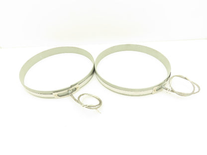 Big Chief BC67097A Steel Band Heater 1.5"Width x 12"ID 450W 240V  Lot of 2