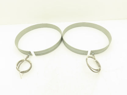 Big Chief BC67097A Steel Band Heater 1.5"W x 12"ID 450W 240V -No Straps Lot of 2