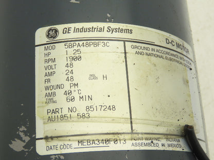 Yale 5BPA48PBF3C Forklift Hydraulic Power Steering Pump & Motor Off ERC120HD