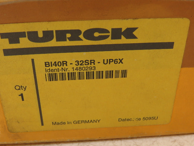 Turck BI40R-32SR-UP6X Industrial Inductive Ring Proximity Sensor 10-30VDC