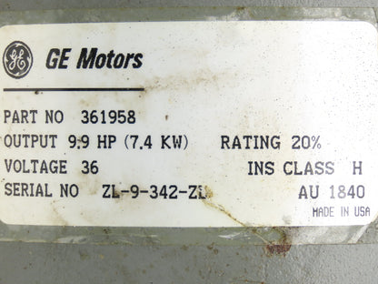 Yale 361958 Forklift Hydraulic Pump & Motor 36/48VDC Off ERC120HDN36SV084