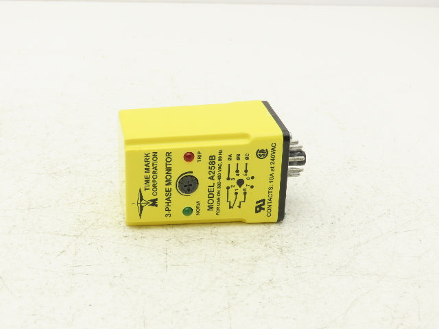 Time Mark A258B Voltage 3-Phase Power Monitoring Relay 480V