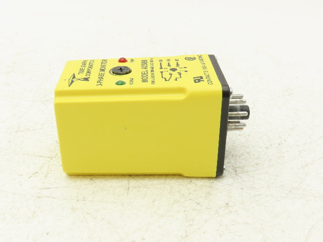 Time Mark A258B Voltage 3-Phase Power Monitoring Relay 480V