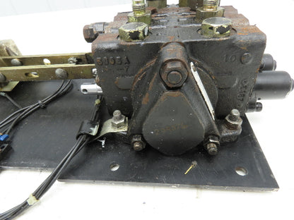Yale Hydraulic 2-Spool 2 Lever Forklift Mast Control Valve Assembly Off ERC120HD