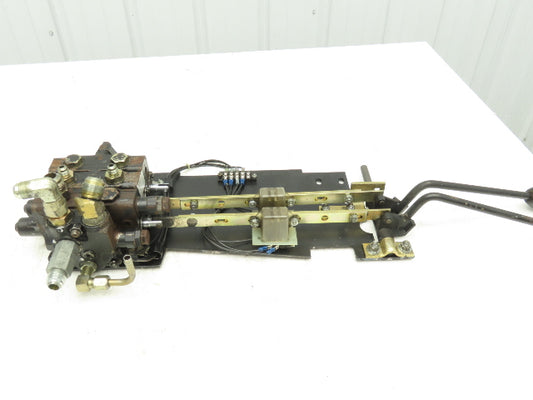 Yale Hydraulic 2-Spool 2 Lever Forklift Mast Control Valve Assembly Off ERC120HD