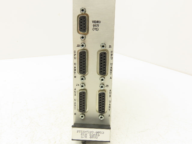 QSAC PMC 400 31D50210NC Auxiliary Board 4 Station Rev C
