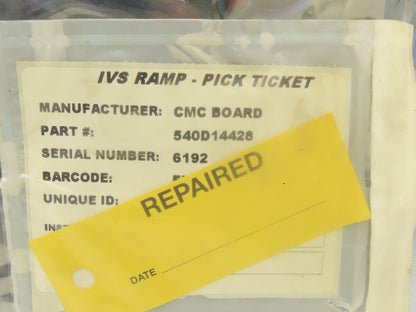 CMC Randtronics  540D14428 Printed Circuit Board - Professionally Repaired