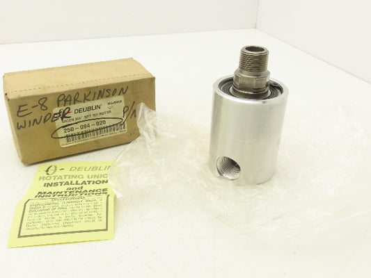 Deublin 250-094-020 Rotary Union3/4" NPT Aluminum Housing Monoflow RH