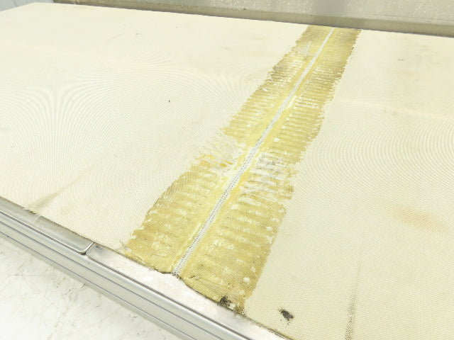 26"x 75"L High Speed Belt Conveyor .5Hp 230/460V 3PH 385 FPM Belt Drive Aluminum