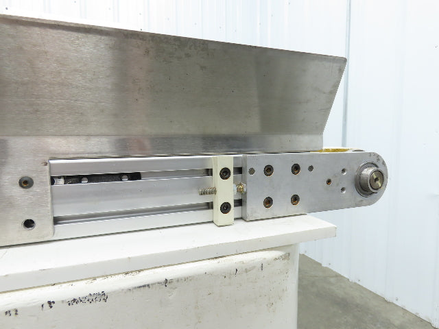 26"x 75"L High Speed Belt Conveyor .5Hp 230/460V 3PH 385 FPM Belt Drive Aluminum