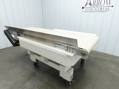 26"x 75"L High Speed Belt Conveyor .5Hp 230/460V 3PH 385 FPM Belt Drive Aluminum