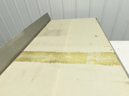 26"x 75"L High Speed Belt Conveyor .5Hp 230/460V 3PH 385 FPM Belt Drive Aluminum