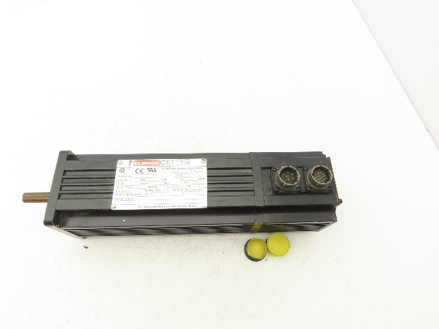 Elwood M433-FAN0-0P0C S33F-A00-F0V0 AC Servo Motor 1 Hp 3250 Max RPM 230VAC
