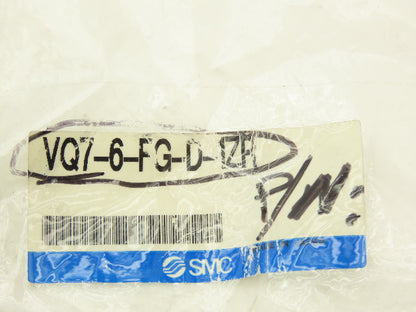 SMC VQ7-6-FG-D-1ZR Pneumatic Air Solenoid Valve Size 1 ISO 4/5 Port 0.15-1.0MPa