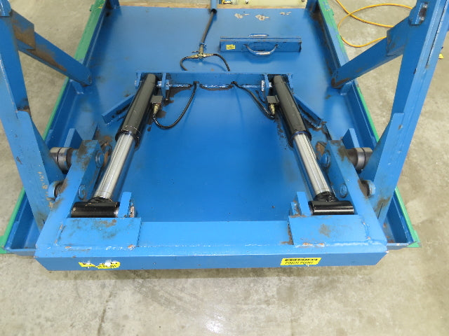 Vestil EHLTX Low Profile Lift Table 2000lb 53x51" Top 36" Travel 480V 3Ph