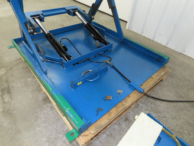 Vestil EHLTX Low Profile Lift Table 2000lb 53x51" Top 36" Travel 480V 3Ph