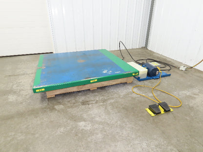Vestil EHLTX Low Profile Lift Table 2000lb 53x51" Top 36" Travel 480V 3Ph