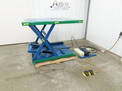 Vestil EHLTX Low Profile Lift Table 2000lb 53x51" Top 36" Travel 480V 3Ph