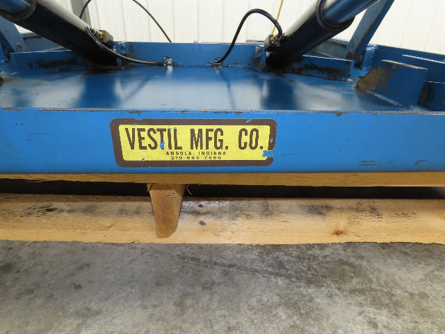Vestil EHLTX Low Profile Lift Table 2000lb 53x51" Top 36" Travel 480V 3Ph