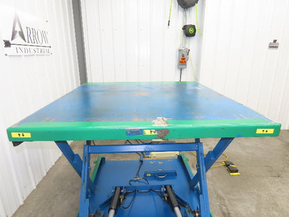 Vestil EHLTX Low Profile Lift Table 2000lb 53x51" Top 36" Travel 480V 3Ph