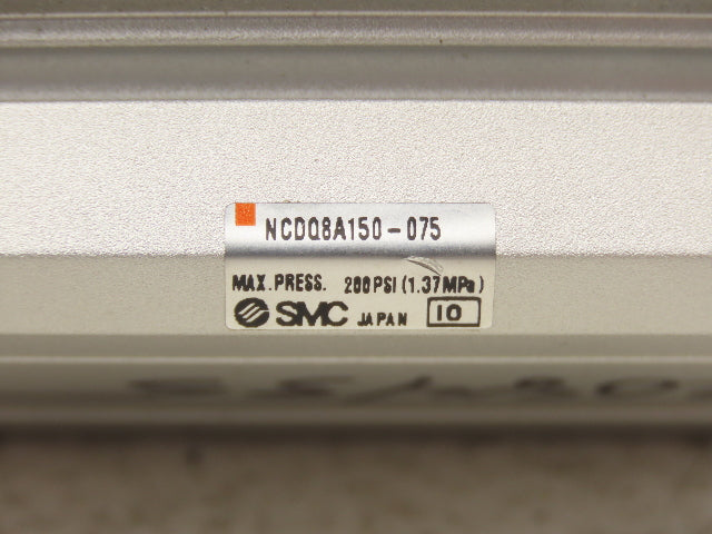 SMC NCDQ8A150-075 Compact Pneumatic Cylinder 1-1/2" Bore 3/4" Stroke Lot of 2
