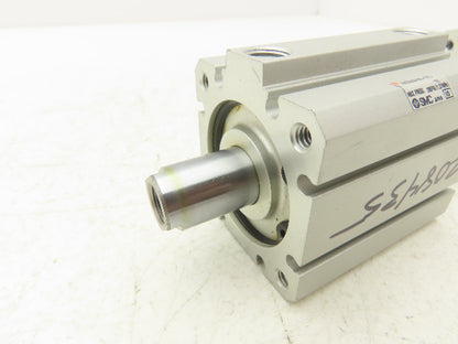 SMC NCDQ8A150-075 Compact Pneumatic Cylinder 1-1/2" Bore 3/4" Stroke Lot of 2