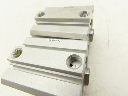 SMC NCDQ8A150-075 Compact Pneumatic Cylinder 1-1/2" Bore 3/4" Stroke Lot of 2