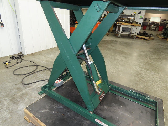 Southworth LS2-36 Hydraulic Scissor Lift Table 2000Lb 36" Lift 48"x36" Top 120V