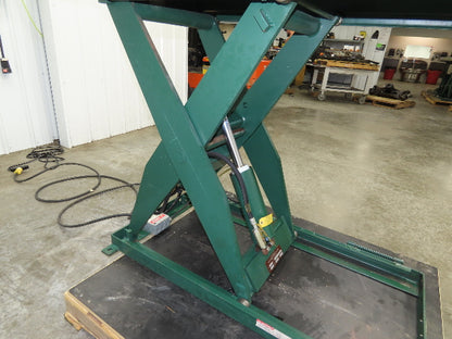 Southworth LS2-36 Hydraulic Scissor Lift Table 2000Lb 36" Lift 48"x36" Top 120V