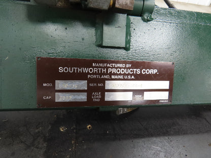 Southworth LS2-36 Hydraulic Scissor Lift Table 2000Lb 36" Lift 48"x36" Top 120V