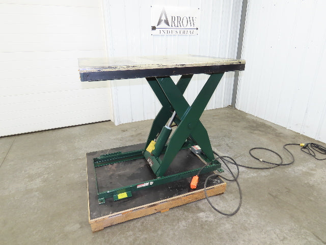Southworth LS2-36 Hydraulic Scissor Lift Table 2000Lb 36" Lift 48"x36" Top 120V
