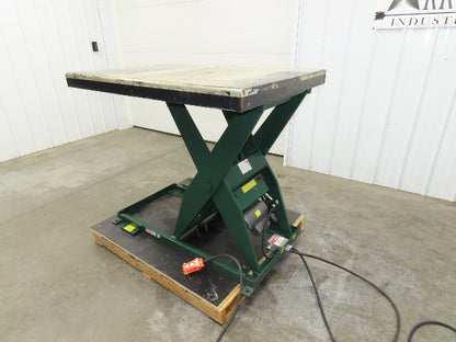 Southworth LS2-36 Hydraulic Scissor Lift Table 2000Lb 36" Lift 48"x36" Top 120V
