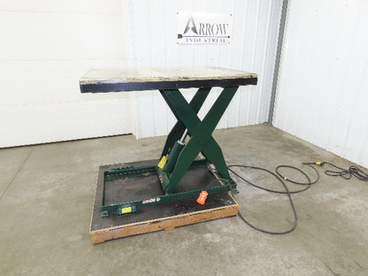 Southworth LS2-36 Hydraulic Scissor Lift Table 2000Lb 36" Lift 48"x36" Top 120V