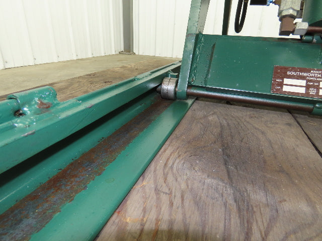 Southworth LS2-36 Hydraulic Lift Table 2000Lb 36" Lift 48"x36" Top 120V 1 Phase