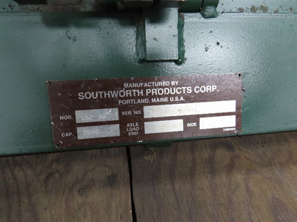 Southworth LS2-36 Hydraulic Lift Table 2000Lb 36" Lift 48"x36" Top 120V 1 Phase