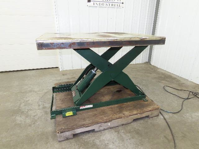 Southworth LS2-36 Hydraulic Lift Table 2000Lb 36" Lift 48"x36" Top 120V 1 Phase