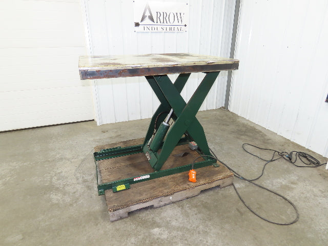 Southworth LS2-36 Hydraulic Lift Table 2000Lb 36" Lift 48"x36" Top 120V 1 Phase