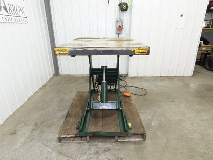 Southworth LS2-36 Hydraulic Lift Table 2000Lb 36" Lift 48"x36" Top 120V 1 Phase