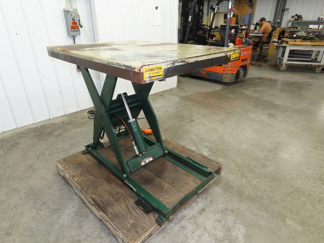 Southworth LS2-36 Hydraulic Lift Table 2000Lb 36" Lift 48"x36" Top 120V 1 Phase