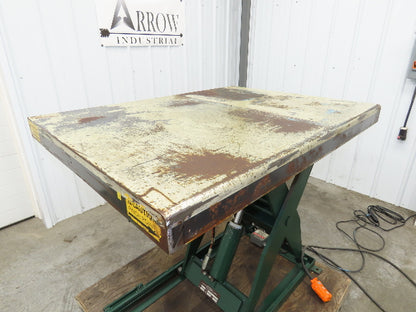 Southworth LS2-36 Hydraulic Lift Table 2000Lb 36" Lift 48"x36" Top 120V 1 Phase