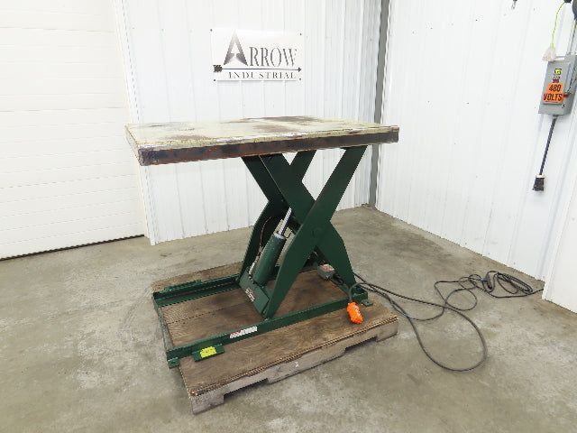 Southworth LS2-36 Hydraulic Lift Table 2000Lb 36" Lift 48"x36" Top 120V 1 Phase