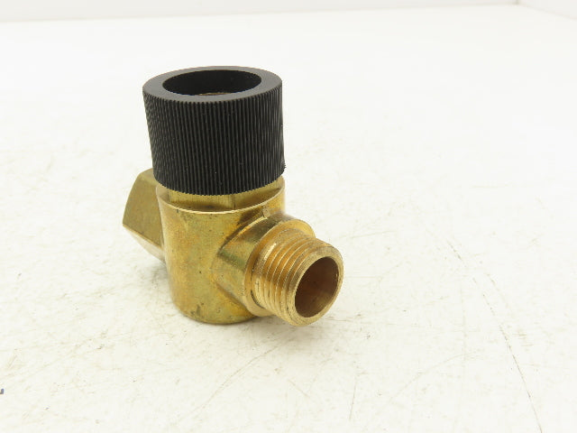Becker 73600099618 Vacuum Regulating Valve 1/2" NPT Straight Run Brass Body