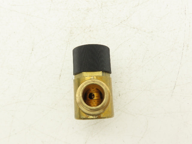 Becker 73600099618 Vacuum Regulating Valve 1/2" NPT Straight Run Brass Body