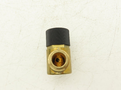 Becker 73600099618 Vacuum Regulating Valve 1/2" NPT Straight Run Brass Body