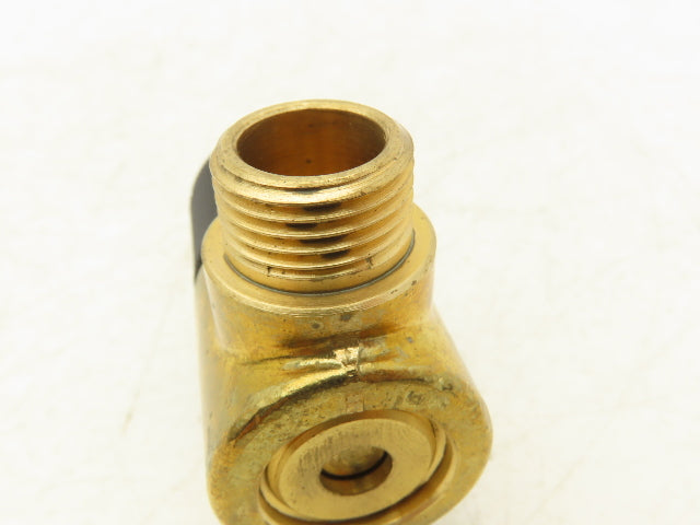 Becker 73600099618 Vacuum Regulating Valve 1/2" NPT Straight Run Brass Body