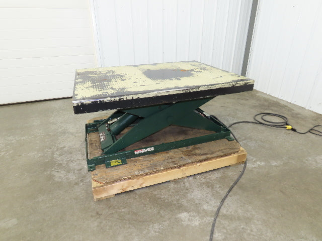 Southworth LS236 Hydraulic Scissor Lift Table 2000Lb 36" Lift 48"x36" Top 120V