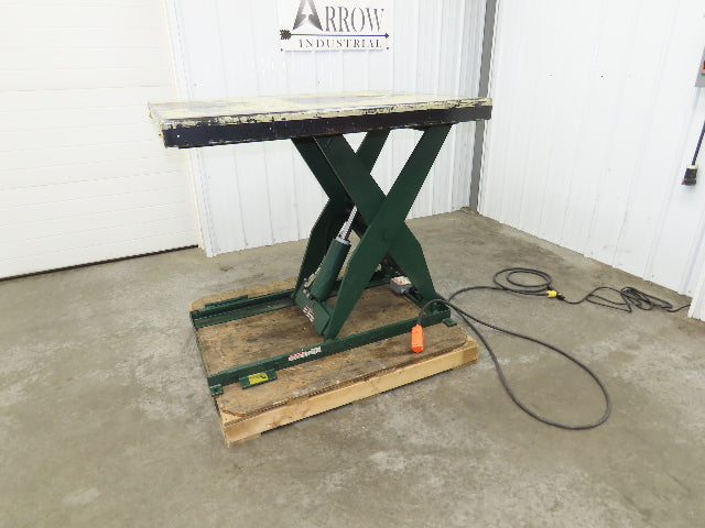 Southworth LS236 Hydraulic Scissor Lift Table 2000Lb 36" Lift 48"x36" Top 120V