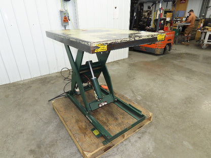 Southworth LS236 Hydraulic Scissor Lift Table 2000Lb 36" Lift 48"x36" Top 120V