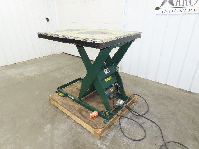 Southworth LS236 Hydraulic Scissor Lift Table 2000Lb 36" Lift 48"x36" Top 120V